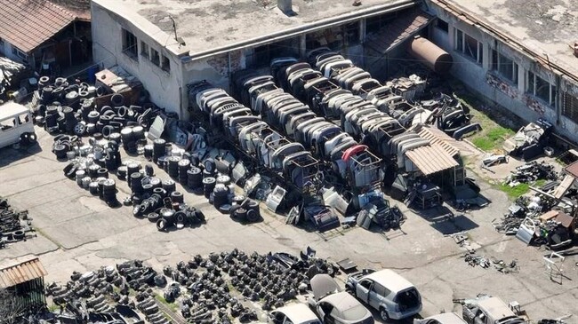 МВР: Части от крадени коли са установени в автоморга в кюстендилско село 