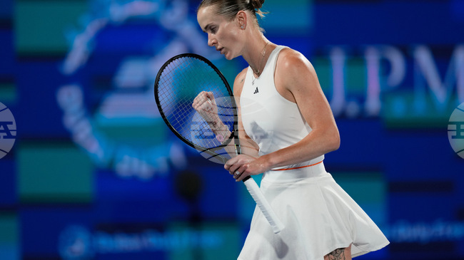 Джесика Пегула застава на пътя на Елина Свитолина към трета титла от тенис турнира в Дубай