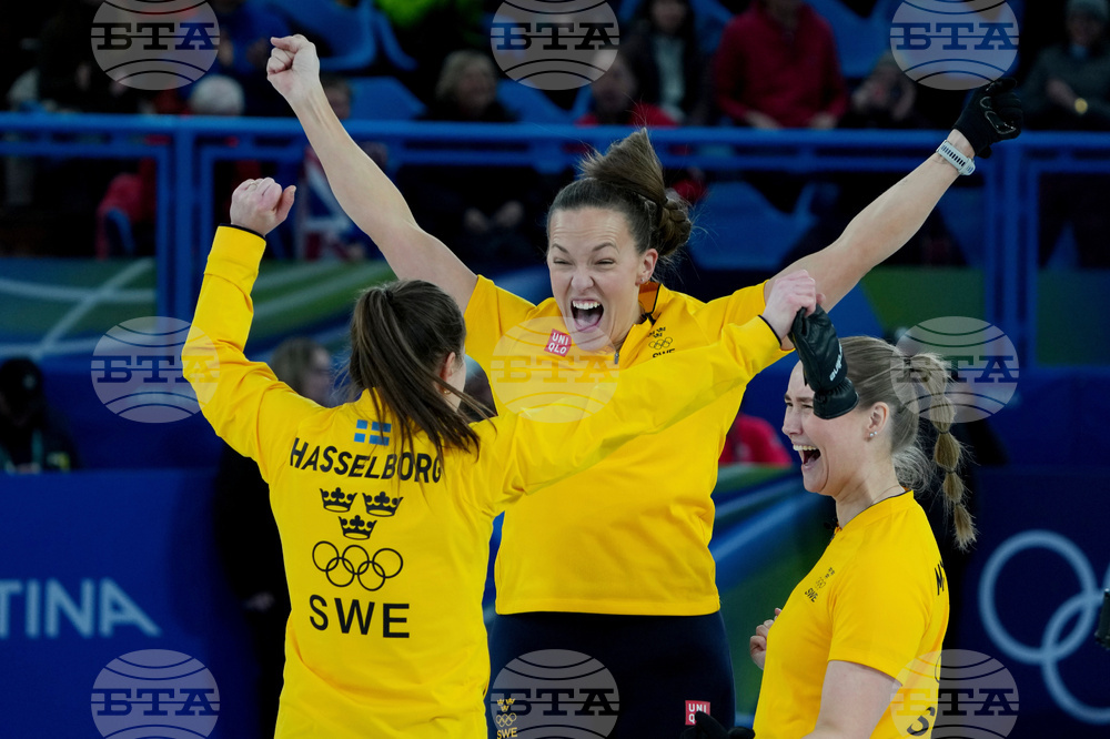 APTOPIX Milan Cortina Olympics Curling