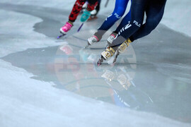 APTOPIX Milan Cortina Olympics Short Track Speedskating