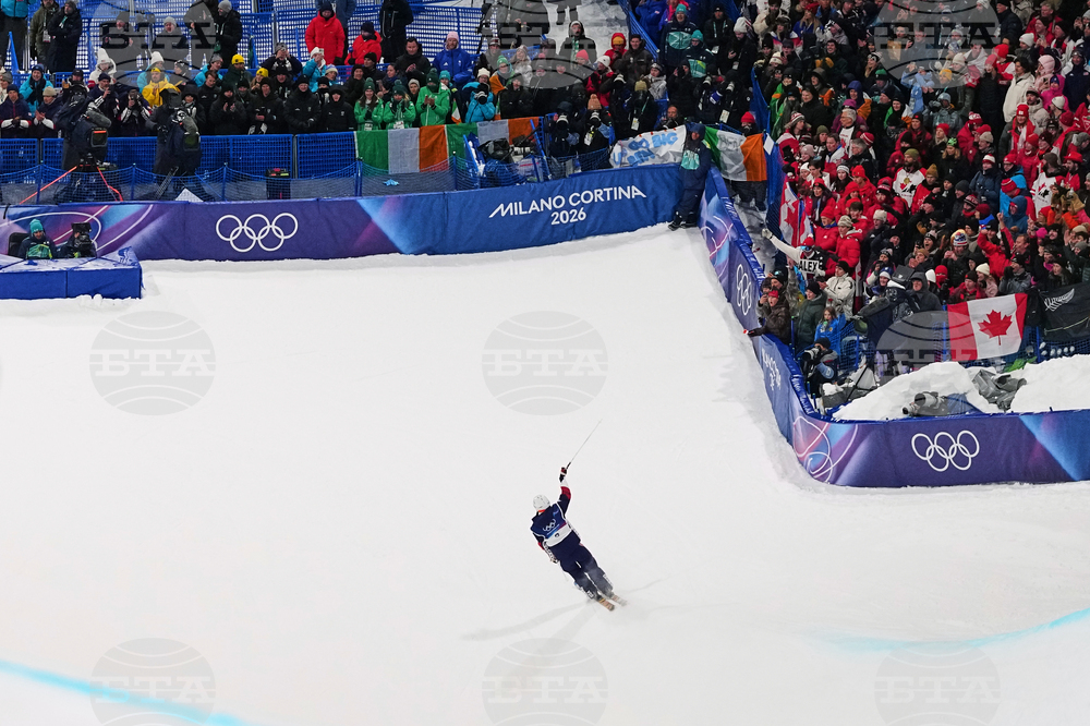 APTOPIX Milan Cortina Olympics Freestyle Skiing