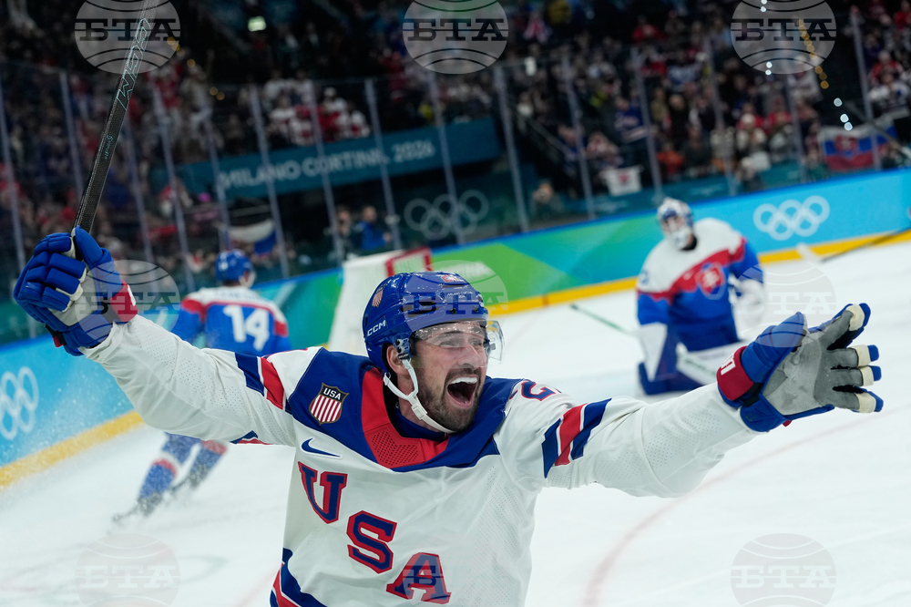 APTOPIX Milan Cortina Olympics Ice Hockey