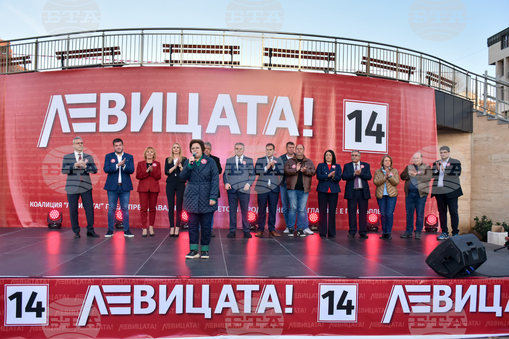 Асеновград - Предизборна кампания на "Левицата"