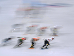 APTOPIX Milan Cortina Olympics Short Track Speedskating