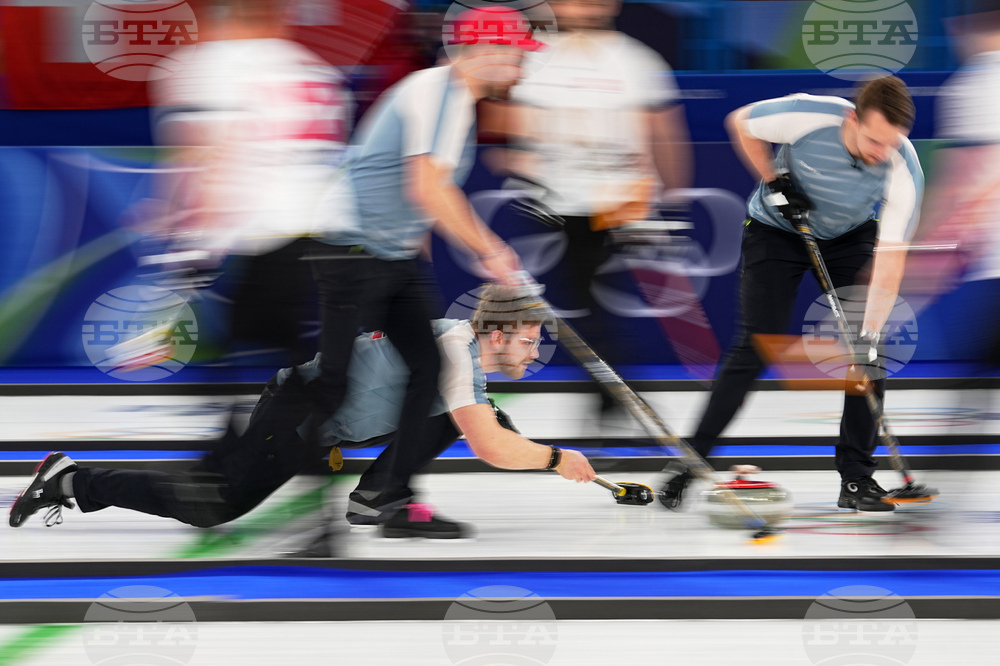 APTOPIX Milan Cortina Olympics Curling