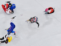 APTOPIX Milan Cortina Olympics Short Track Speedskating