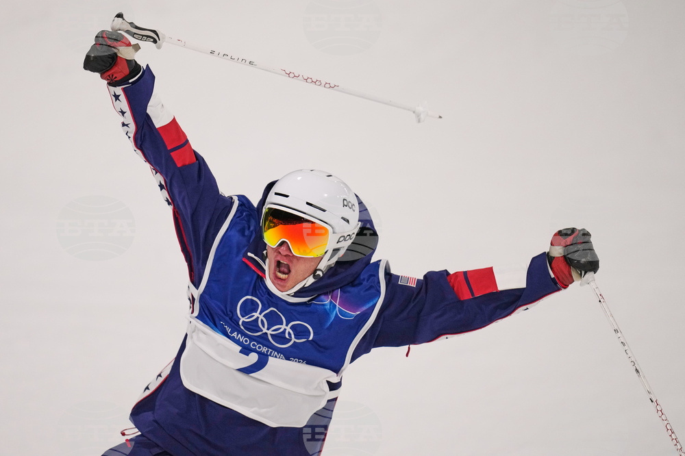 APTOPIX Milan Cortina Olympics Freestyle Skiing