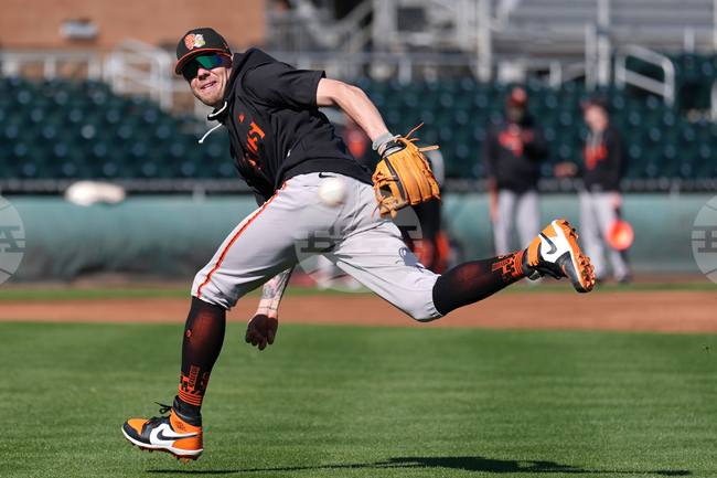 APTOPIX Giants Spring Baseball