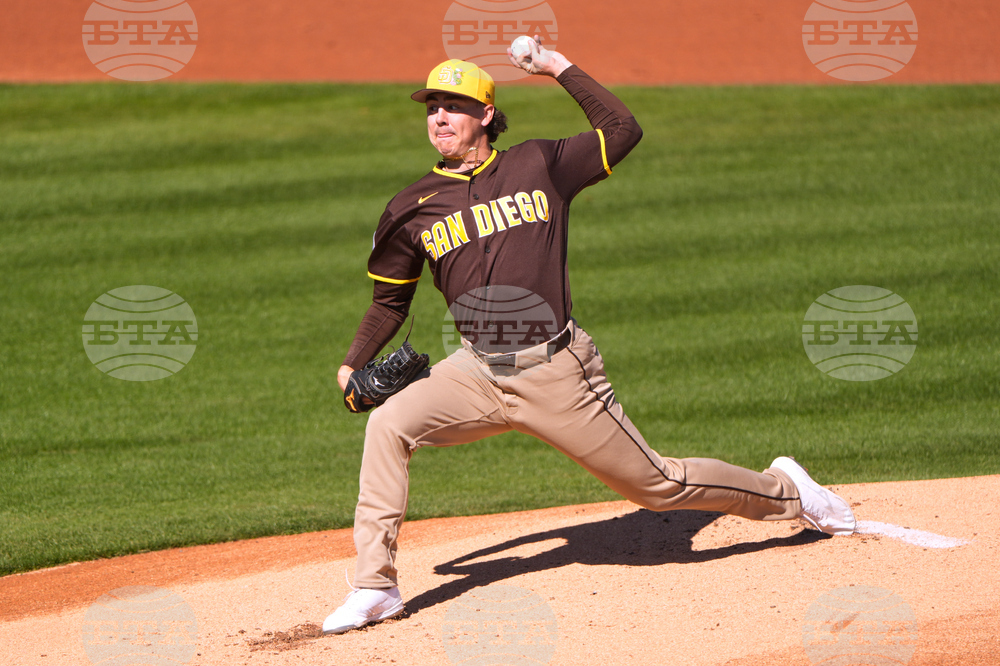 Padres Mariners Spring Baseball