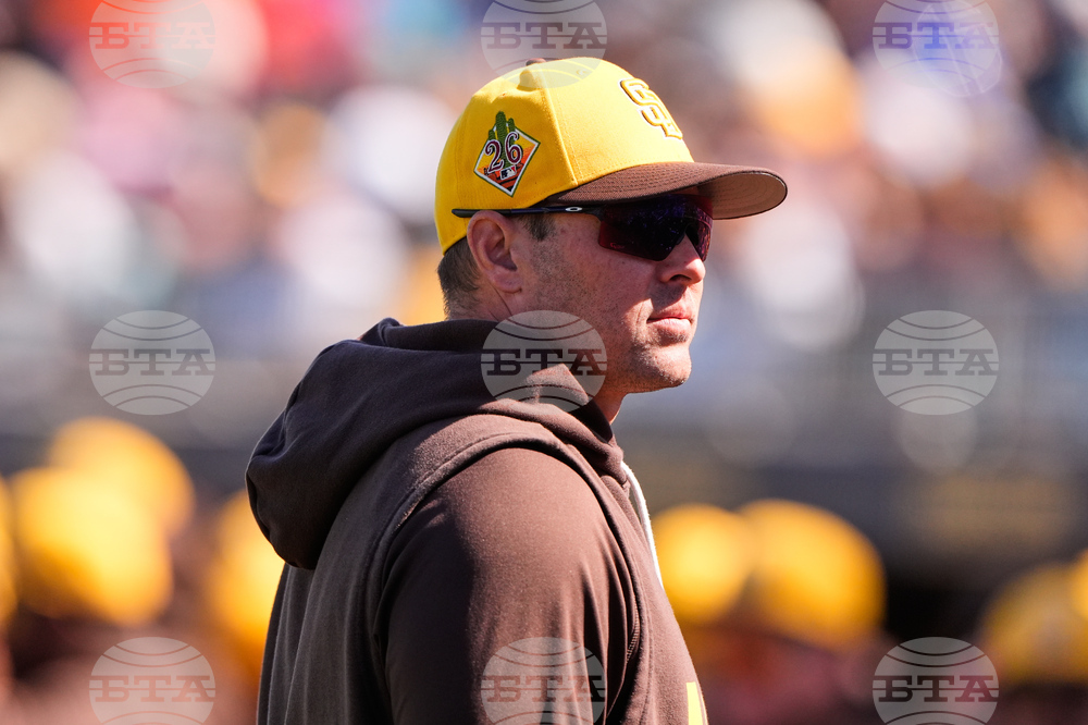 Padres Mariners Spring Baseball