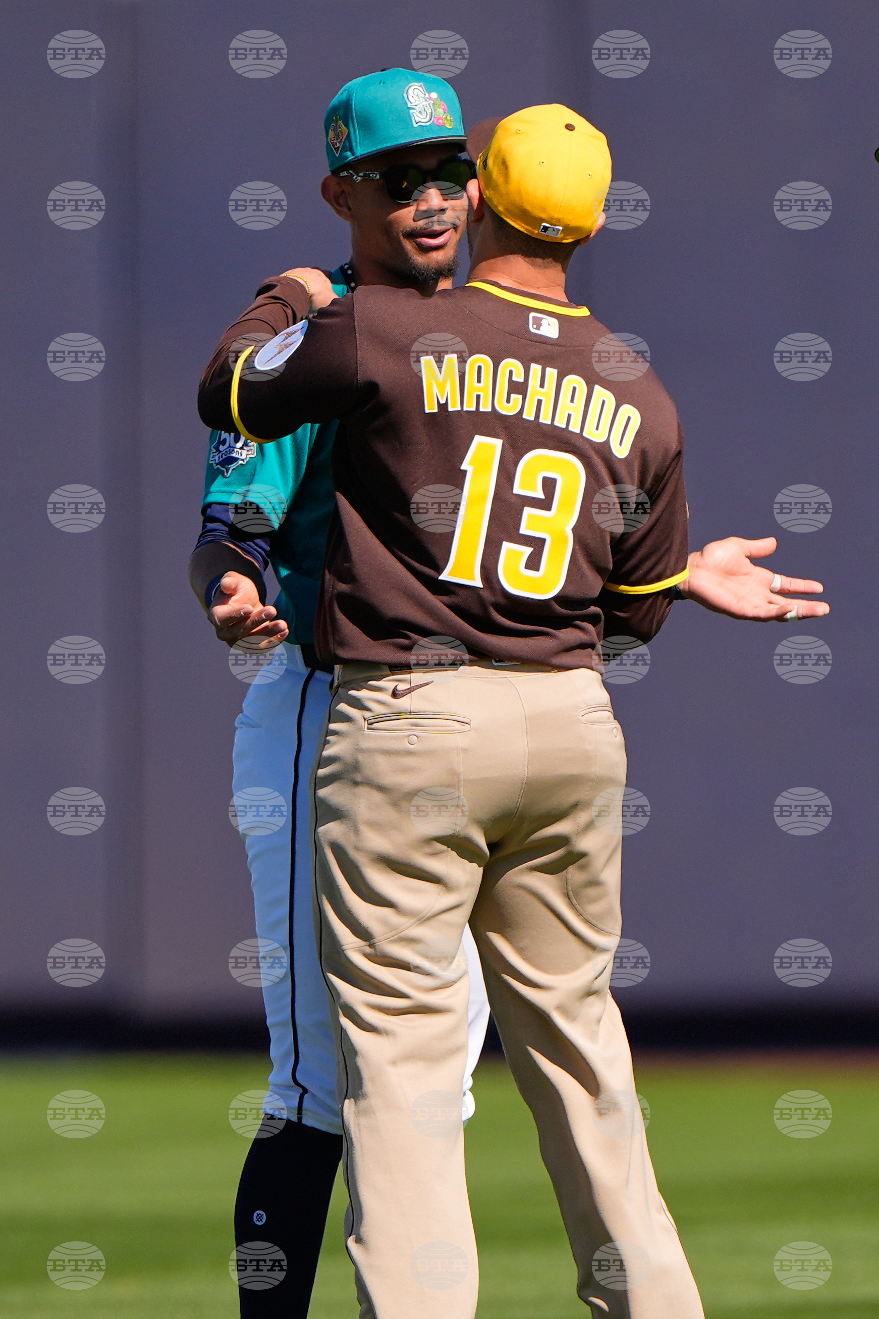 Padres Mariners Spring Baseball