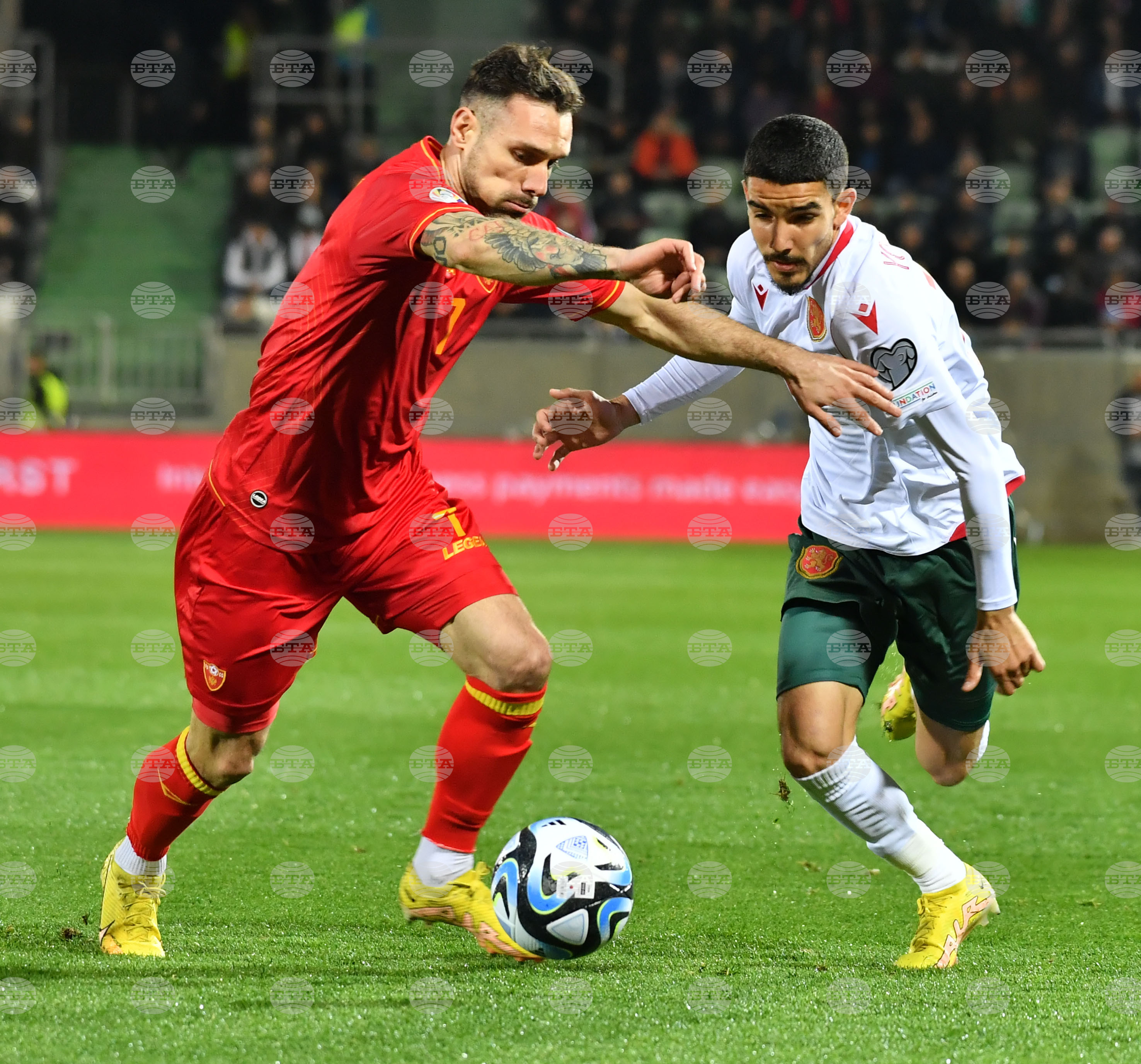 Разград - футбол - България - Черна гора