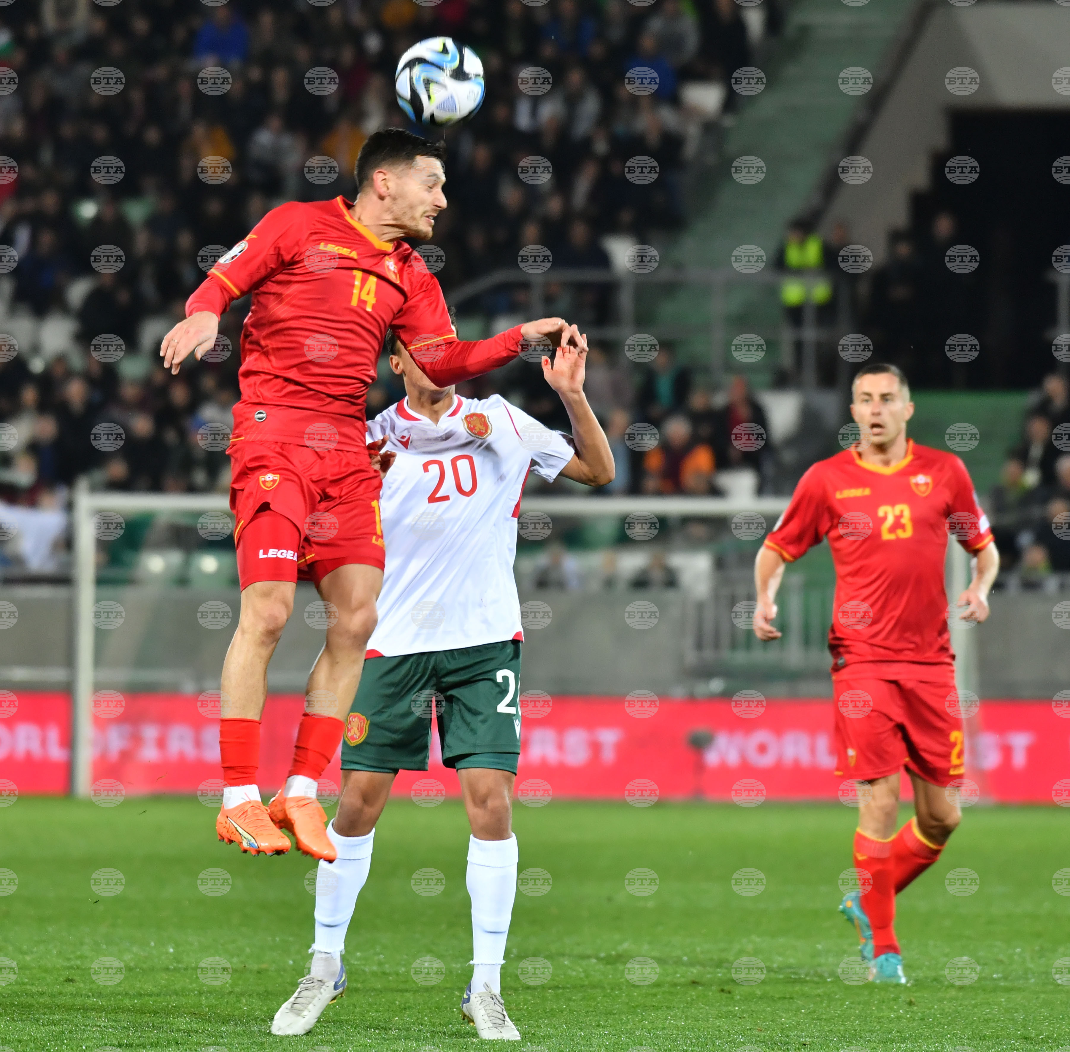 Разград - футбол - България - Черна гора