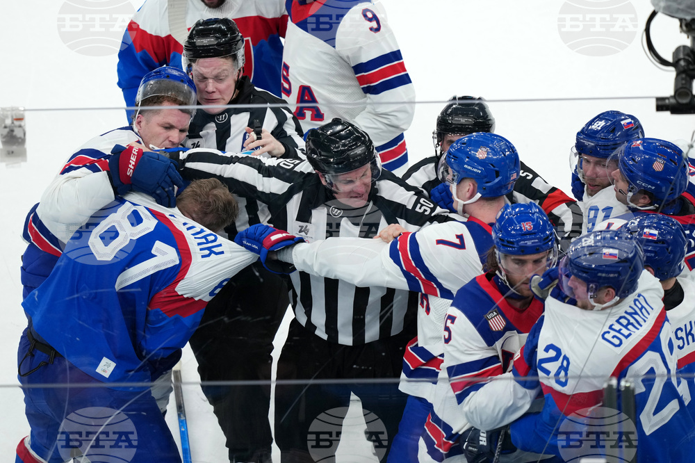 APTOPIX Milan Cortina Olympics Ice Hockey