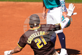 Padres Mariners Spring Baseball