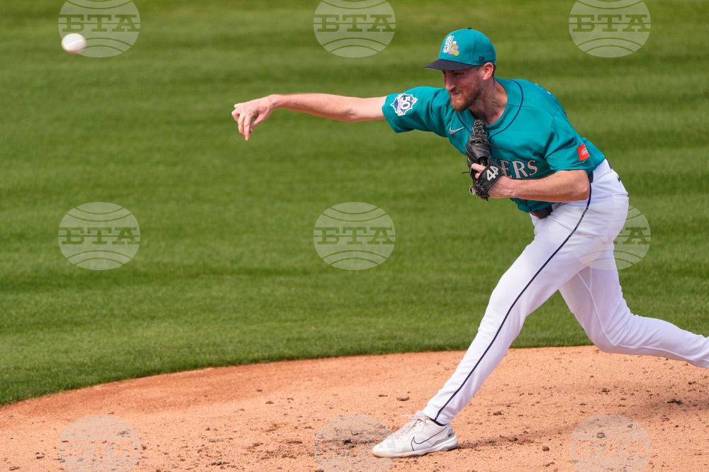 Padres Mariners Spring Baseball