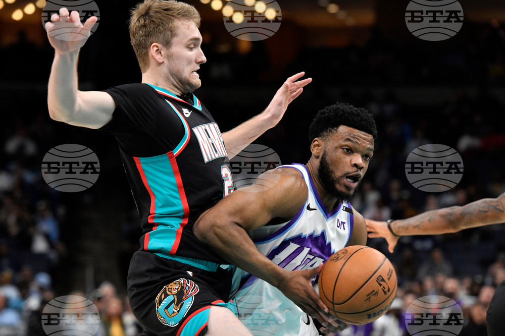 Jazz Grizzlies Basketball