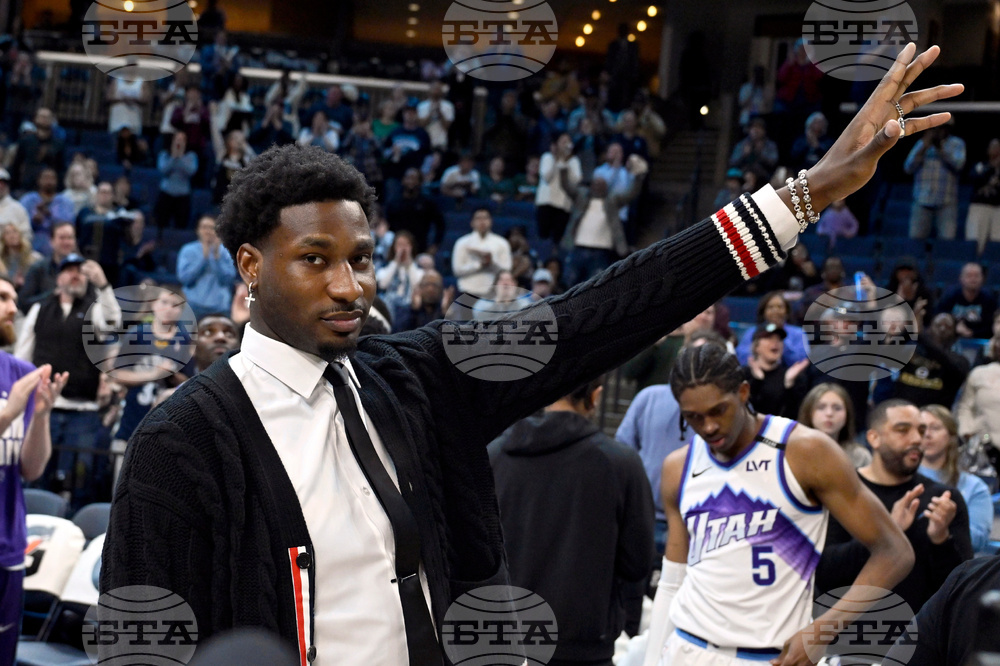 Jazz Grizzlies Basketball