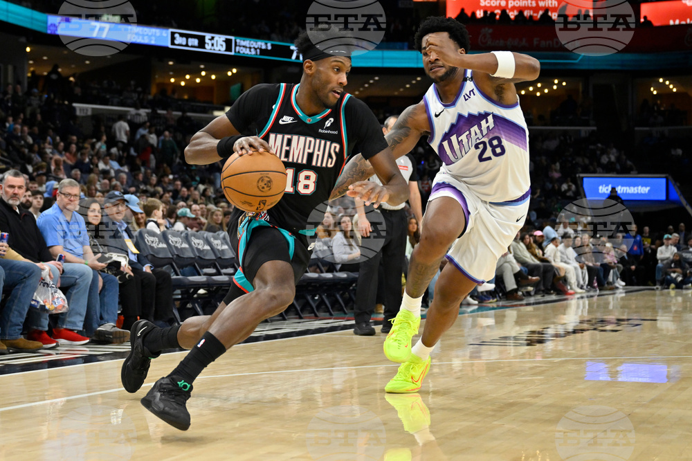 Jazz Grizzlies Basketball