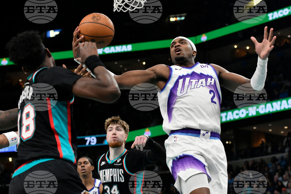 Jazz Grizzlies Basketball