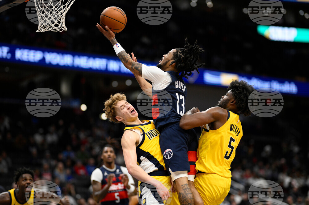 Pacers Wizards Basketball