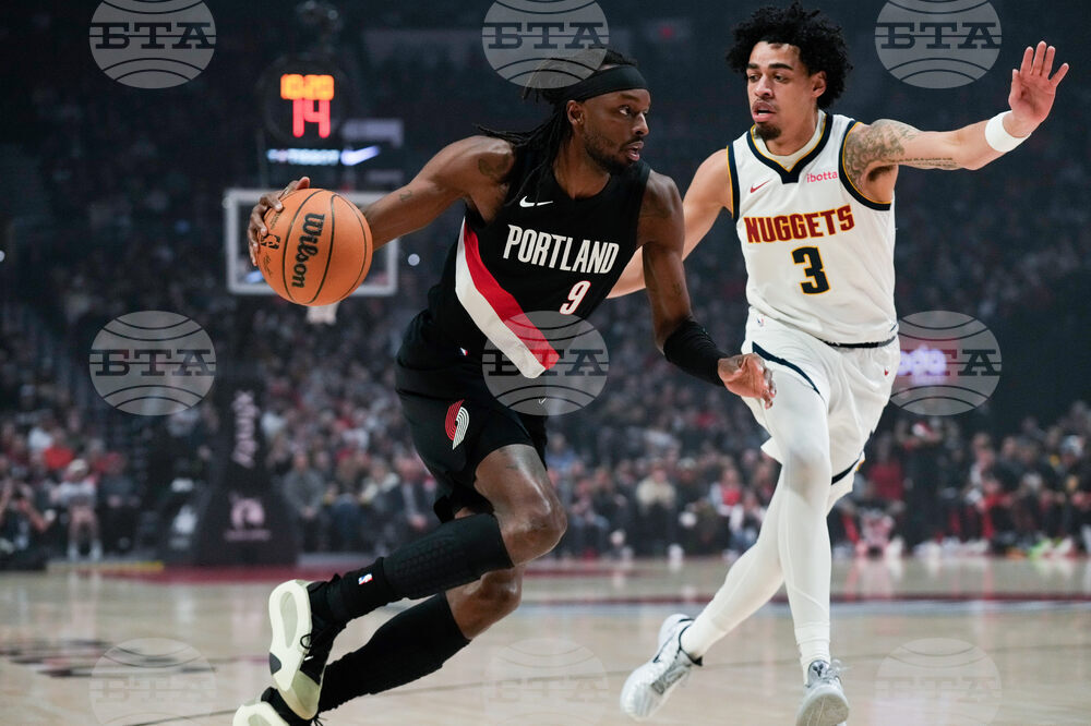 Nuggets Trail Blazers Basketball
