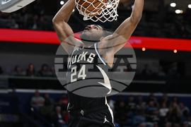 Bucks Pelicans Basketball