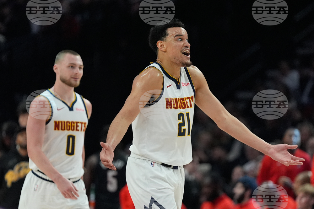 Nuggets Trail Blazers Basketball