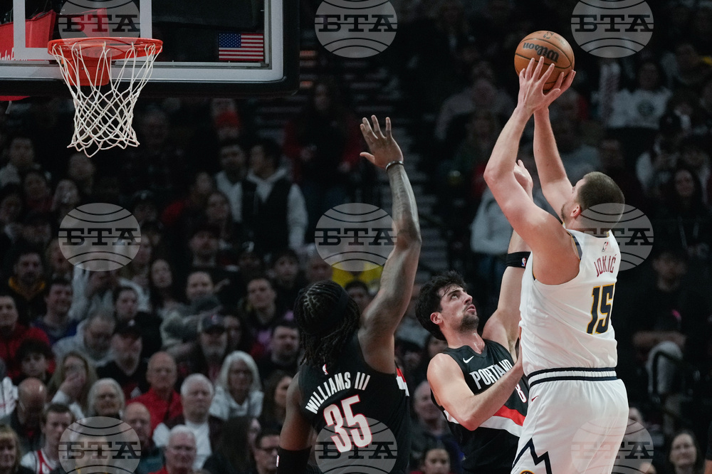 Nuggets Trail Blazers Basketball