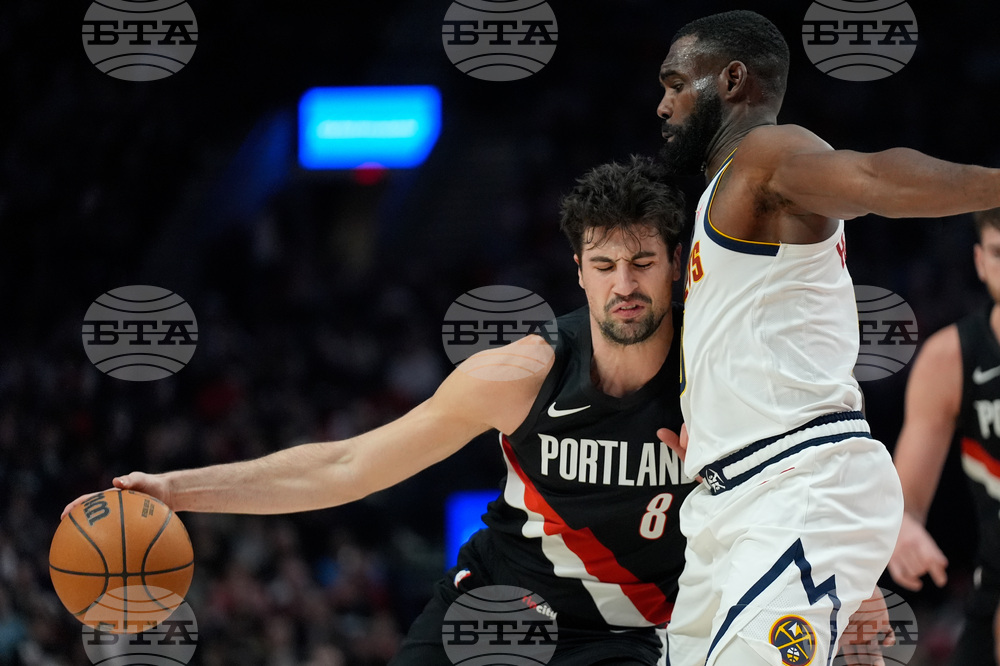 Nuggets Trail Blazers Basketball
