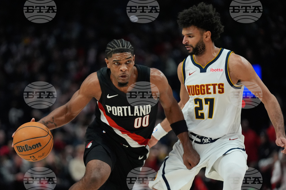 Nuggets Trail Blazers Basketball
