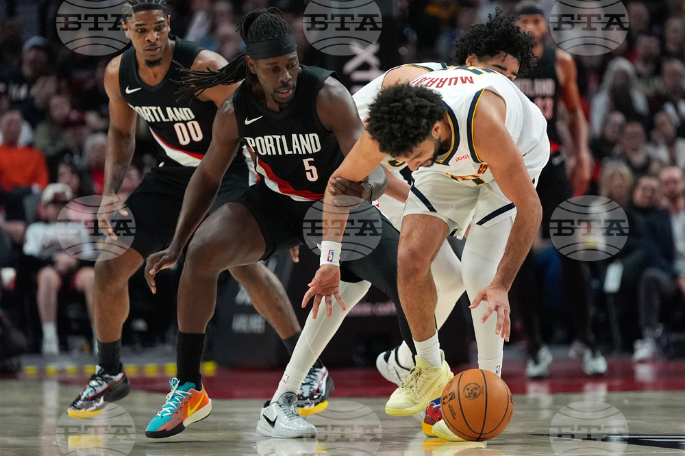 Nuggets Trail Blazers Basketball
