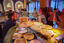 Hungary Ancient Rome Pizza