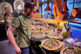 Hungary Ancient Rome Pizza