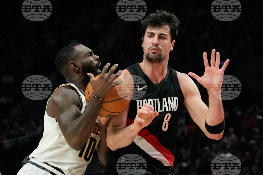 Nuggets Trail Blazers Basketball