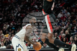 Nuggets Trail Blazers Basketball