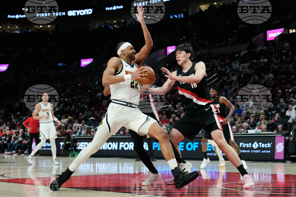 Nuggets Trail Blazers Basketball