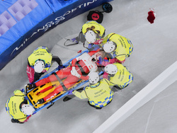APTOPIX Milan Cortina Olympics Short Track Speedskating