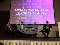 Международна конференция - „Проблеми и трудности пред суверенните държави в Европа“ - Първи панел - „Миграция и внос на работна ръка“