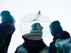 APTOPIX Milan Cortina Olympics Freestyle Skiing