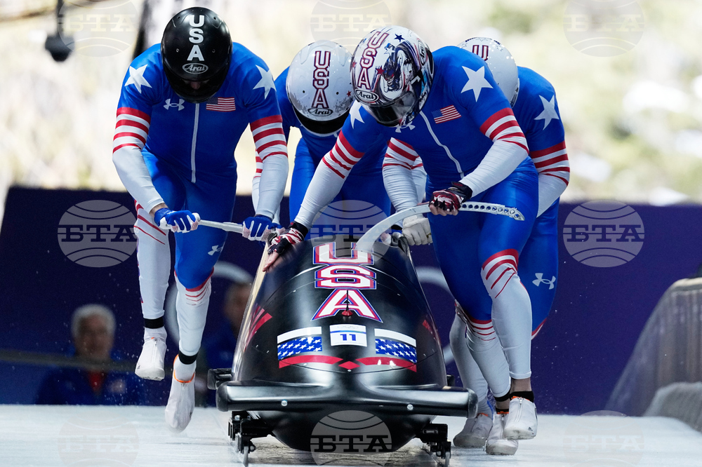 Milan Cortina Olympics Bobsled