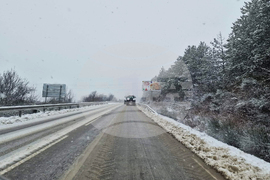 Разград - зимна обстановка