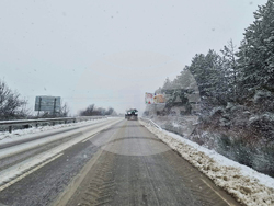 Разград - зимна обстановка