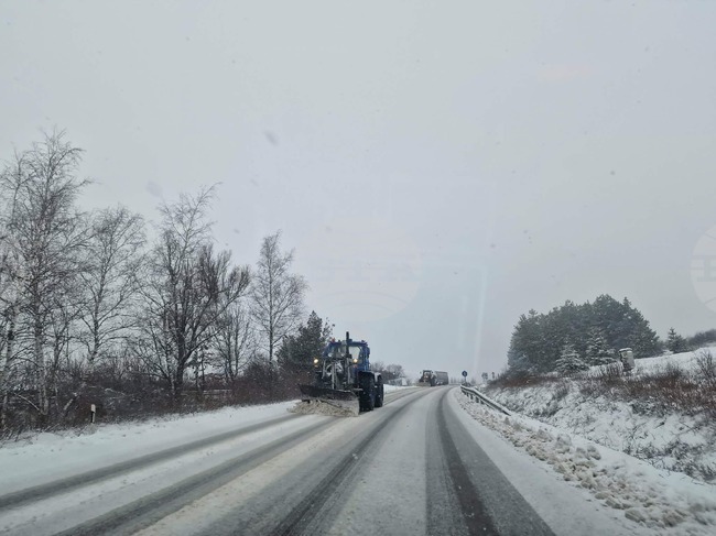 Разград - зимна обстановка