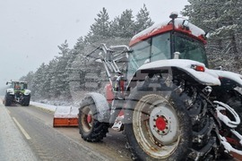 Разград - зимна обстановка