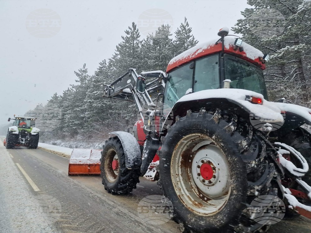Разград - зимна обстановка
