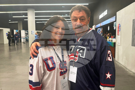 Milan Cortina Olympics Ice Hockey US Gaudreau Tribute
