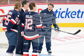 Milan Cortina Olympics Ice Hockey US Gaudreau Tribute