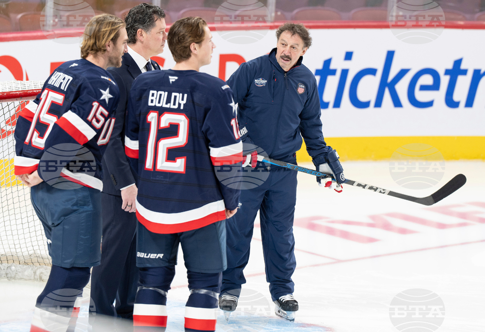 Milan Cortina Olympics Ice Hockey US Gaudreau Tribute