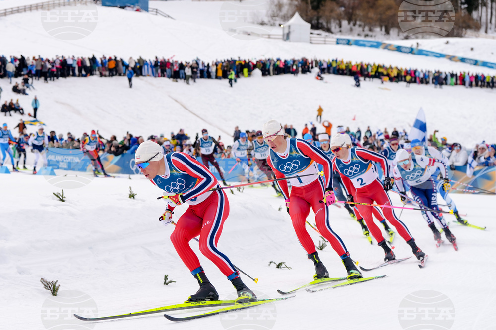 APTOPIX Milan Cortina Olympics Cross Country